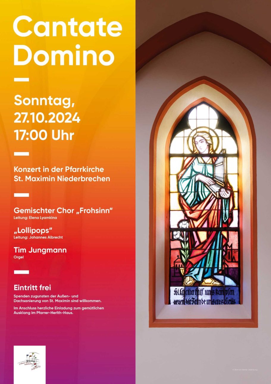 Plakat Herbstkonzert Niederbrechen