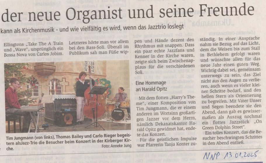 idenschaft- der Organist und seine Freude